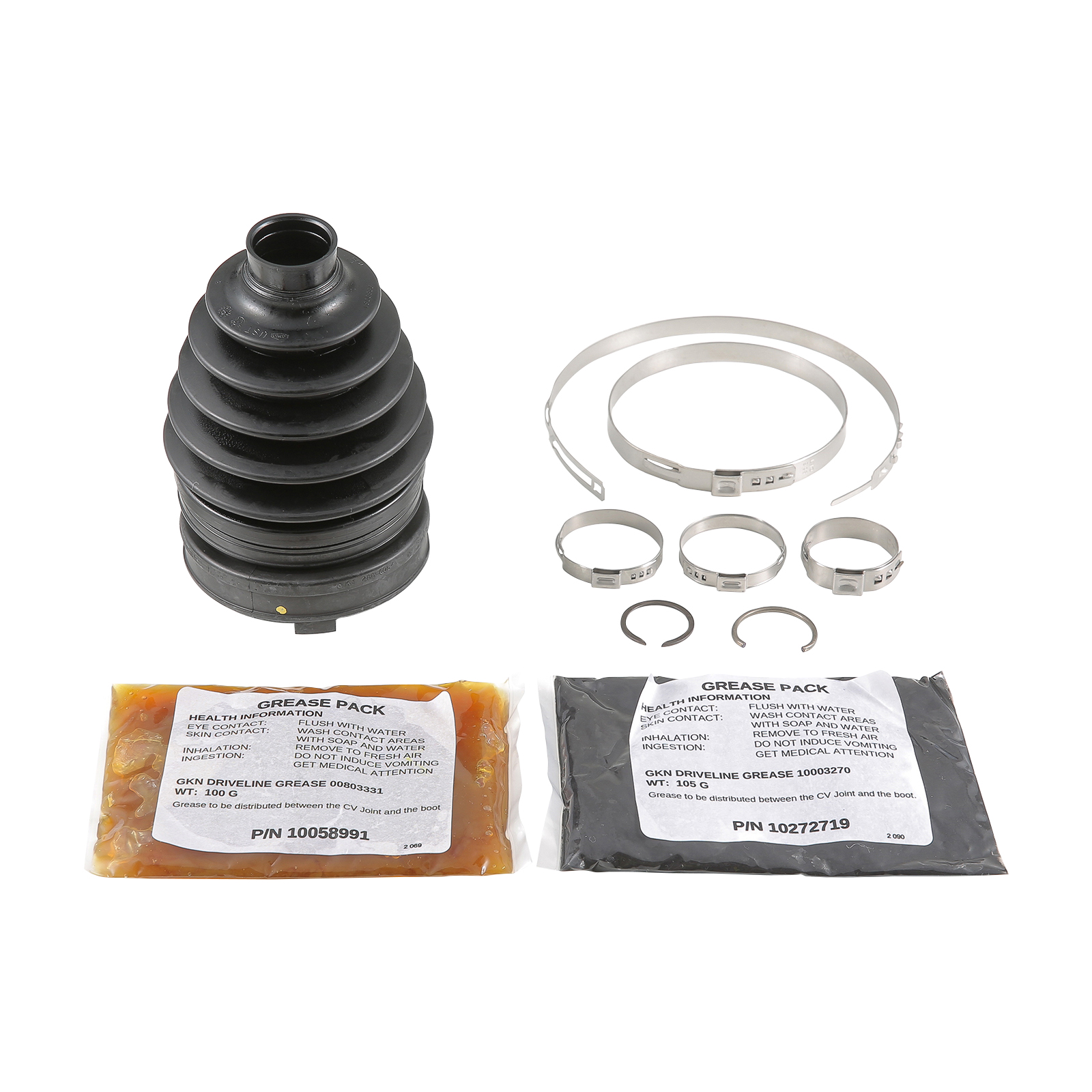 Boot Kit, Front Drive Shaft In & Out Joint, Left Hand