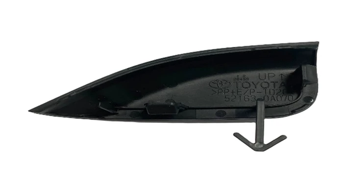 Toyota Rear Bumper Plate Right Hand Without Color #52163-0A905