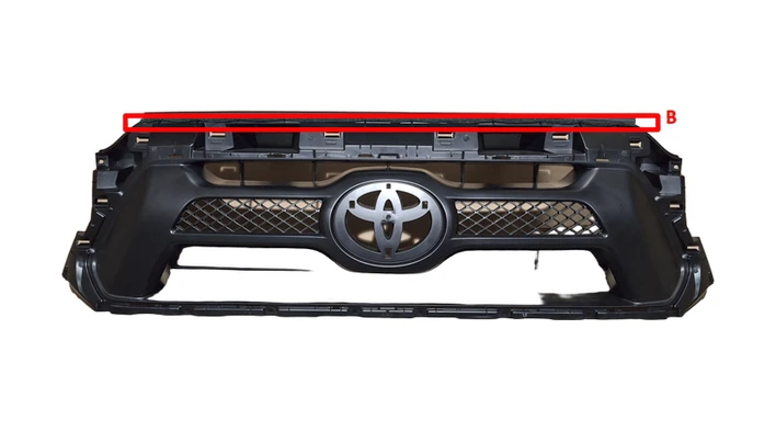 Toyota Radiator Grille Inner With Seal Sub-Assembly &Seal #53114