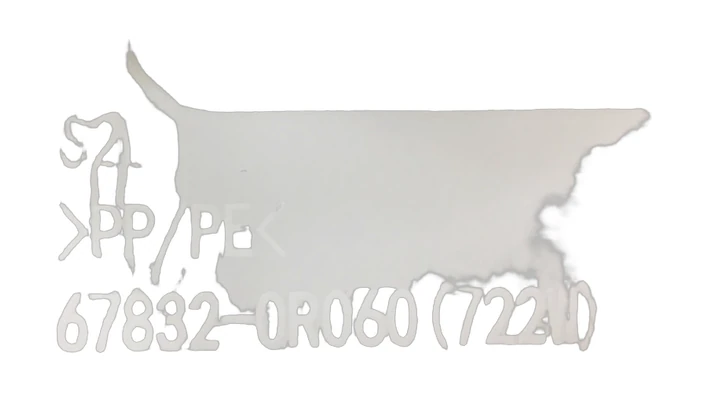 Toyota Front Door Service Hole Cover Right Hand #67831-0R060