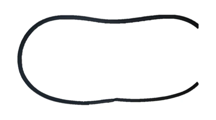 Toyota No 2 Back Door Weatherstrip #67882-0C010 | Autoparts.toyota.com