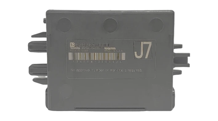 Toyota Immobiliser Code Computer #89784-0A020 | Autoparts.toyota.com