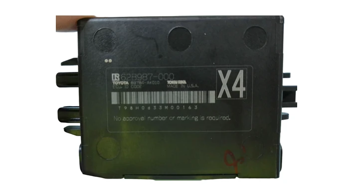 Toyota Immobiliser Code Computer #89784-AK010 | Autoparts.toyota.com